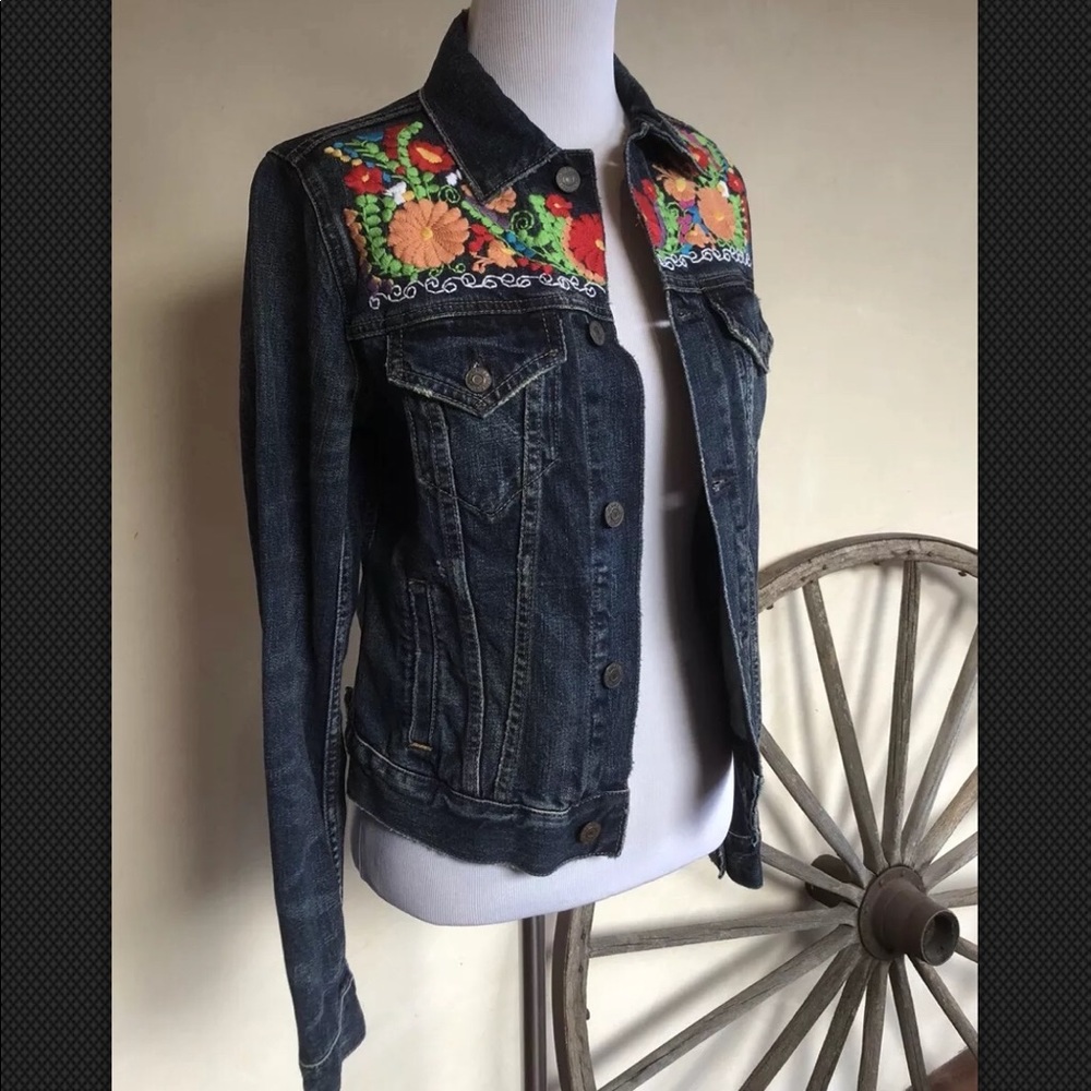 SOLD-RALPH LAUREN Southwestern Embroidered Jacket - Picture 1 of 8